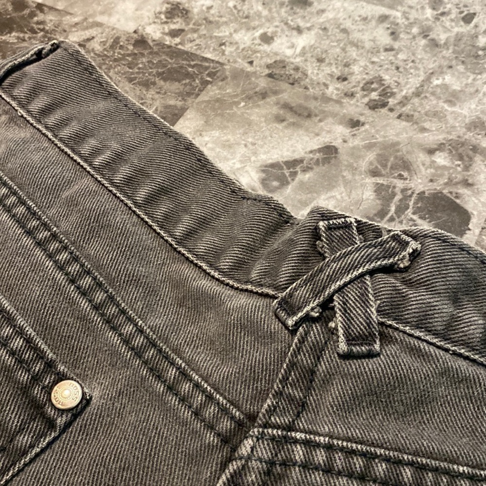 Boss Juniors Dark Gray Jean Shorts - Size 17 / 18 - Picture 11 of 12